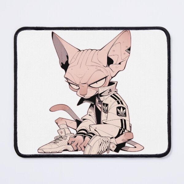 Item preview, Sphynx cat illustration 7 designed and sold by robyeyedropy.