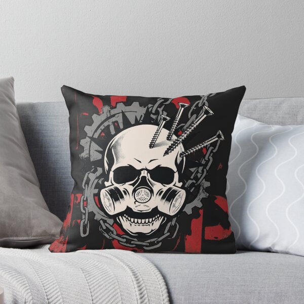 Item preview, Biohazard Metal Skull Punk Grunge Artwork designed and sold by Artsformore.