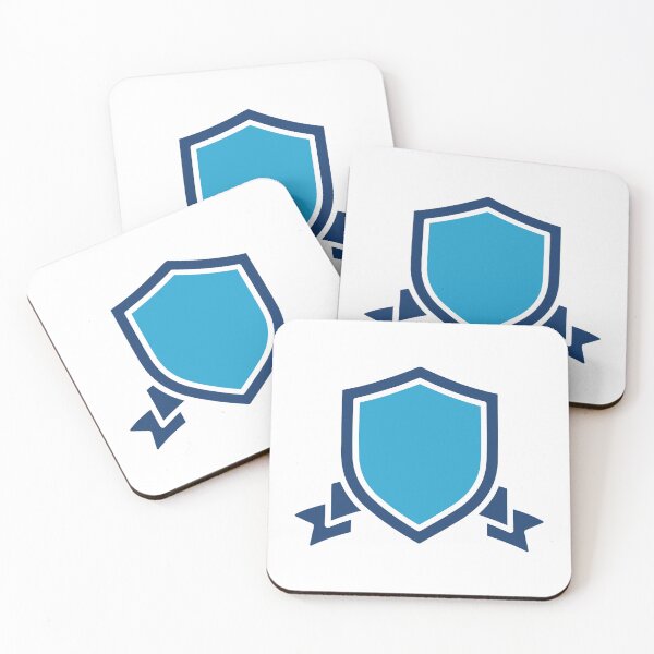 Item preview, Blue Shield Crest Blank Emblem Heraldic Badge designed and sold by VectorForge Studio.