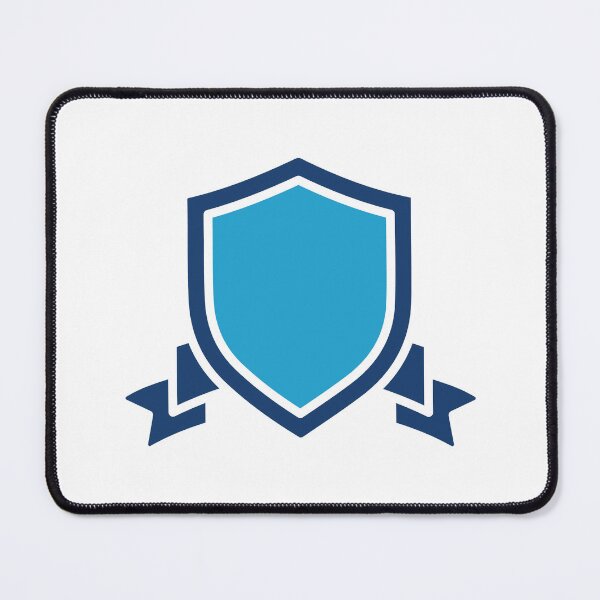 Item preview, Blue Shield Crest Blank Emblem Heraldic Badge designed and sold by VectorForge Studio.