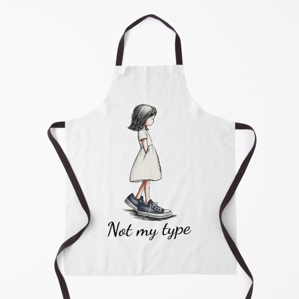Item preview, Not My Type | Oversized Sneakers Minimalist Gift Idea designed and sold by FMproject.