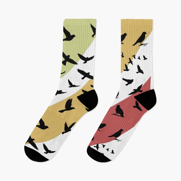 Item preview, Retro Vintage Birds Flight Silhouette Art designed and sold by StudioAyinla.