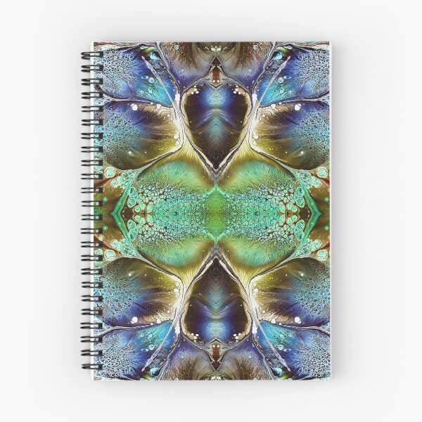 Item preview, Turquoise, Cobolt Blue, Green Wall Art Original  designed and sold by SacredTemple888.