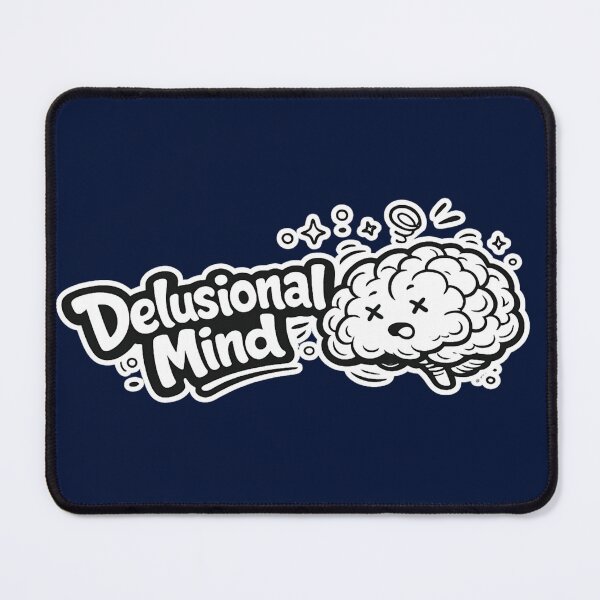 Item preview, Delusional Mind designed and sold by DesignPrePress.