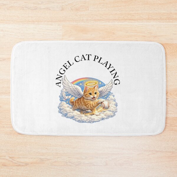 Item preview, Angel Cat Playing designed and sold by MR4me.