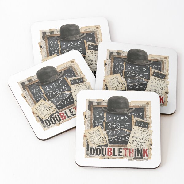 Item preview, George Orwell Dystopian Literature Art designed and sold by OzzFrequency.
