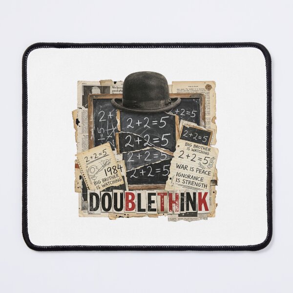 Item preview, George Orwell Dystopian Literature Art designed and sold by OzzFrequency.