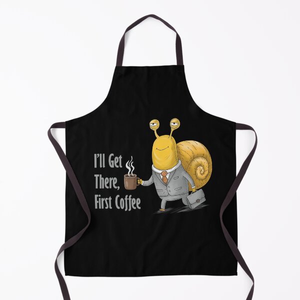 Item preview, Snail with Coffee | Slow Progress Gift designed and sold by FMproject.