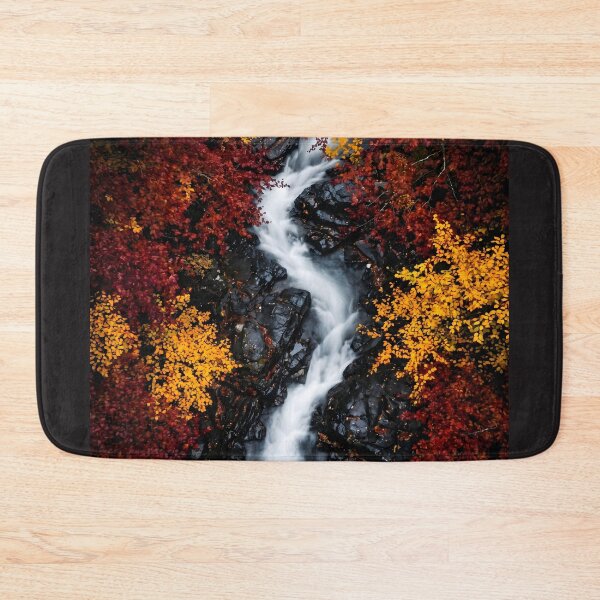 Item preview, Autumn River Forest Fractals Photography designed and sold by conohitoAI-ArtGallery.