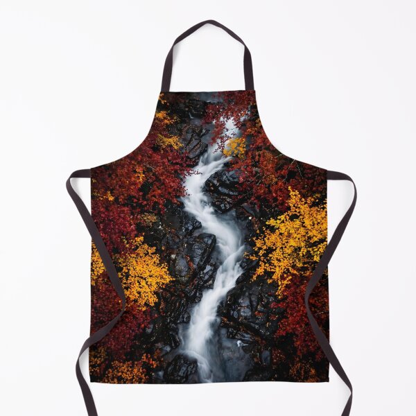 Item preview, Autumn River Forest Fractals Photography designed and sold by conohitoAI-ArtGallery.