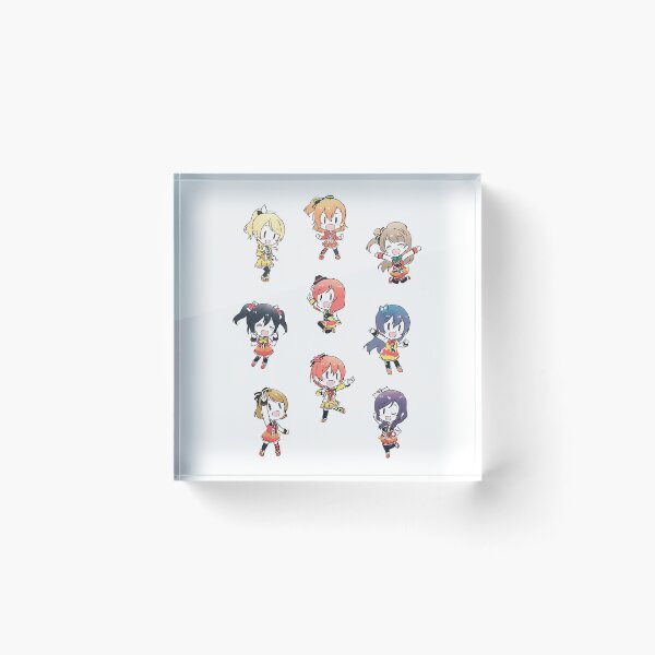 Item preview, Love Live Sunny Day Song Chibi Stickers designed and sold by pruet-tjamee.