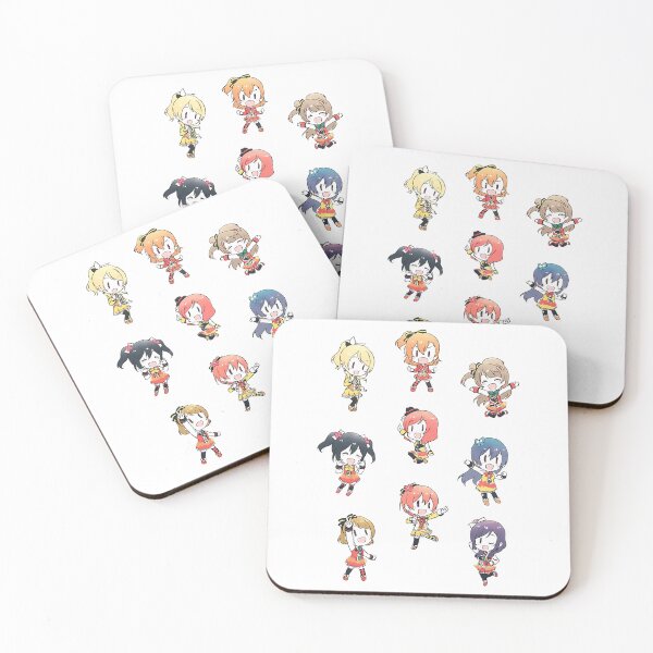 Item preview, Love Live Sunny Day Song Chibi Stickers designed and sold by pruet-tjamee.