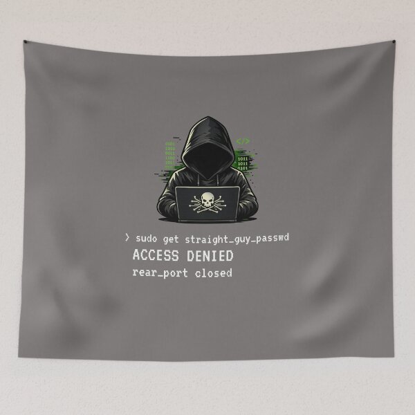Item preview, Access Denied | Funny Hacker Humor | Geek & Programmer designed and sold by kjson1.