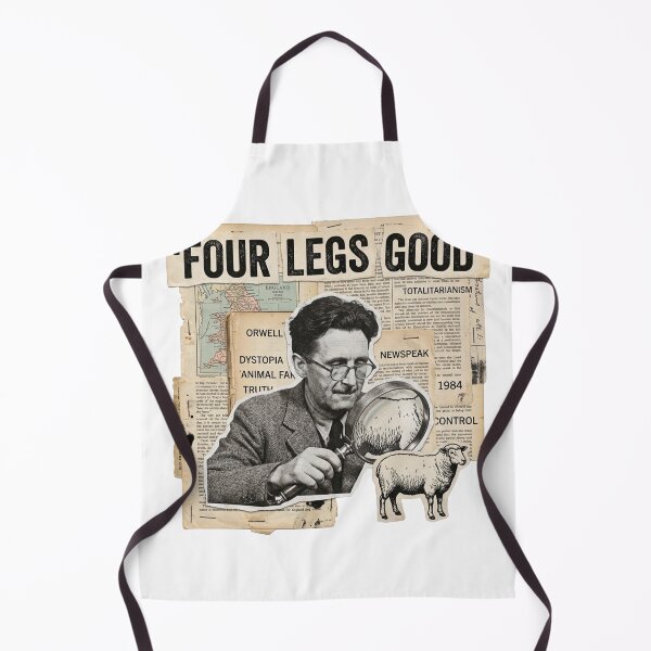 Item preview, George Orwell | Four Legs Good designed and sold by OzzFrequency.