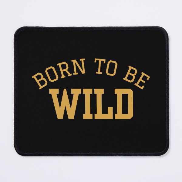 Item preview, Born To Be Wild Retro Varsity College Typography Baseball Cap designed and sold by FestivityFinds.
