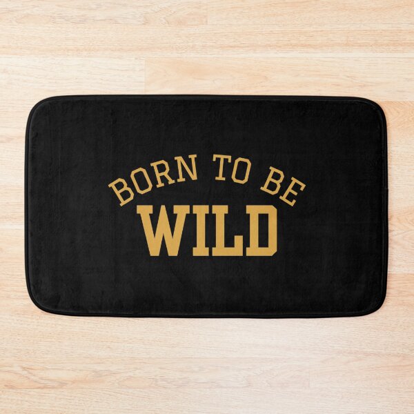 Item preview, Born To Be Wild Retro Varsity College Typography Baseball Cap designed and sold by FestivityFinds.