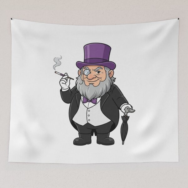 Item preview, Classic 1966 TV Villain The Penguin Gnome designed and sold by Bad-Decisions-Designs.