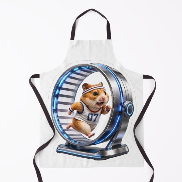 Item preview, Hamster Running in High-Tech Wheel designed and sold by Snurly.