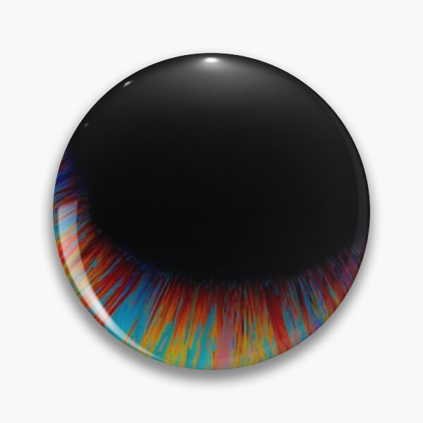 Item preview, Colorful Human Iris Abstract Eye Macro Art designed and sold by LYAN-STORE.