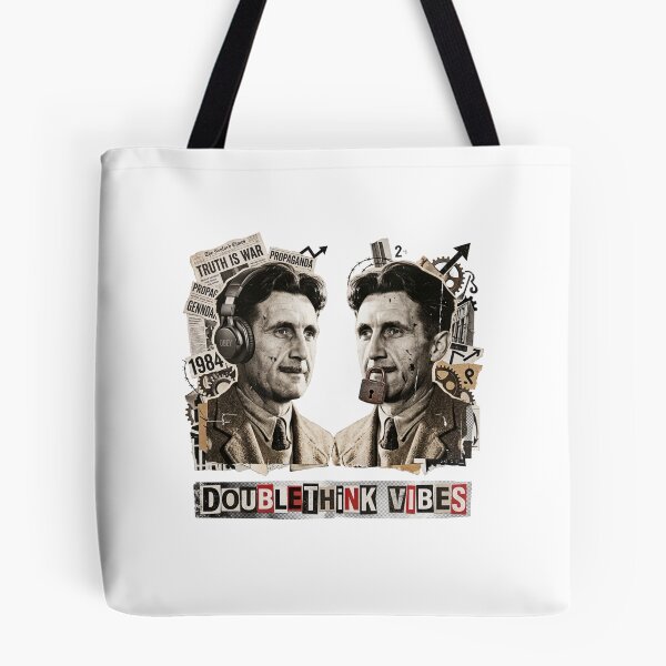 Item preview, George Orwell | Doublethink Vibes designed and sold by OzzFrequency.