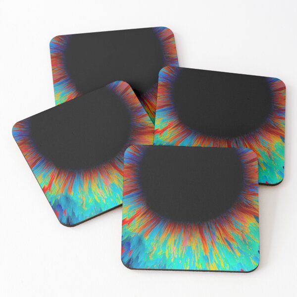 Item preview, Colorful Human Iris Abstract Eye Macro Art designed and sold by LYAN-STORE.