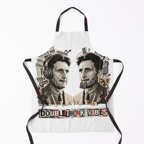 Item preview, George Orwell | Doublethink Vibes designed and sold by OzzFrequency.
