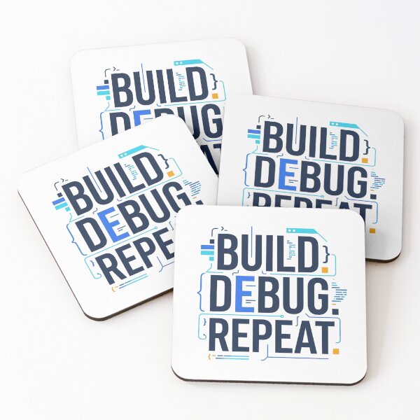 Item preview, Study Like a Software Engineer | Build Debug Repeat Coding STEM Gift designed and sold by Amr Darwish Graphic designer.