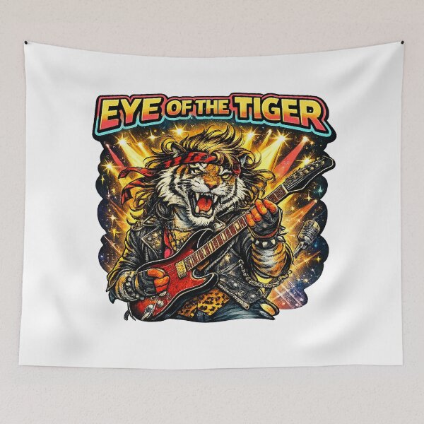 Item preview, Survivor Eye Of The Tiger Rock Anthem designed and sold by Bad-Decisions-Designs.