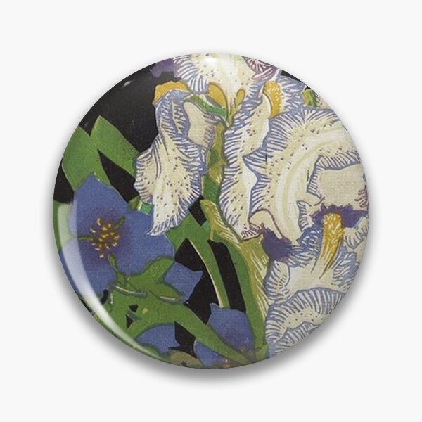 Item preview, Penciled Irises  designed and sold by tomorrowsart.