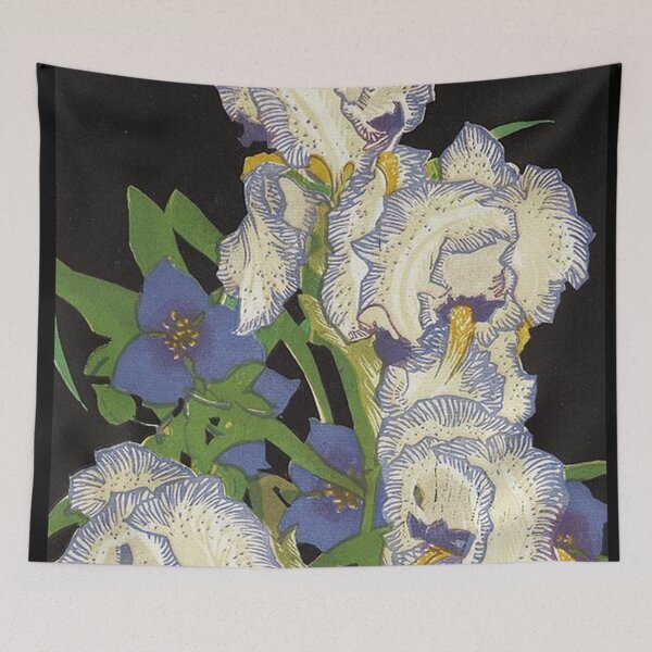 Item preview, Penciled Irises  designed and sold by tomorrowsart.