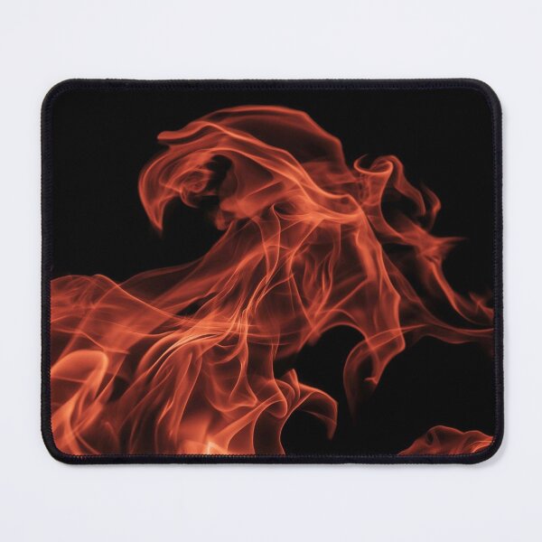 Item preview, Fiery Red Flame Swirls Abstract Fire Texture designed and sold by LYAN-STORE.