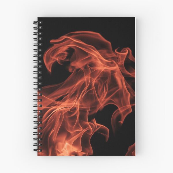 Item preview, Fiery Red Flame Swirls Abstract Fire Texture designed and sold by LYAN-STORE.