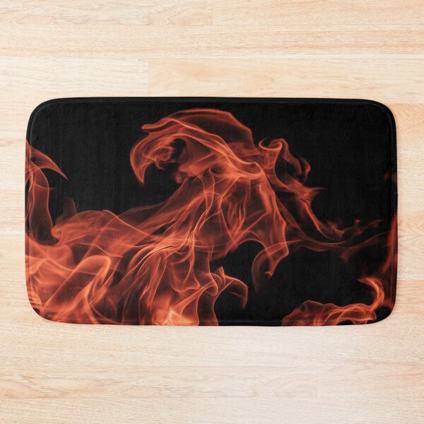Item preview, Fiery Red Flame Swirls Abstract Fire Texture designed and sold by LYAN-STORE.