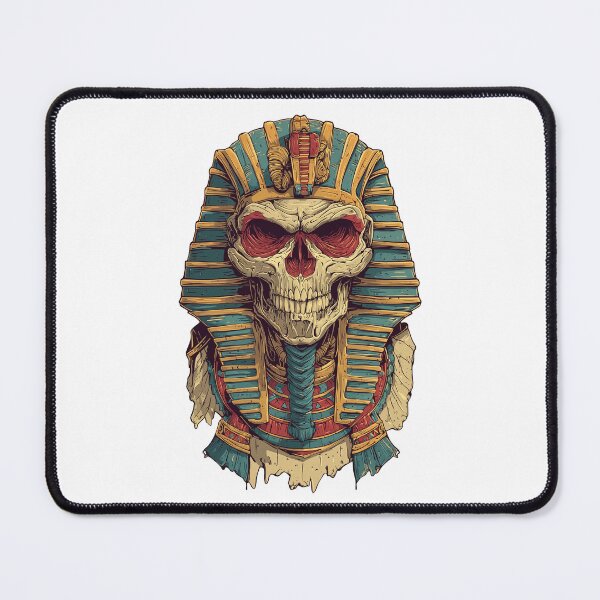 Item preview, Pharaoh skull head illustration 2 designed and sold by robyeyedropy.