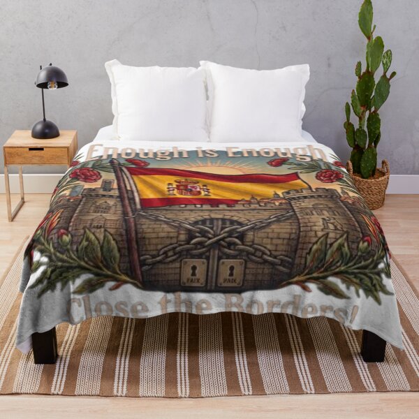 Item preview, Spain: Enough is Enough Close the Borders! designed and sold by Kirrindy Designs.