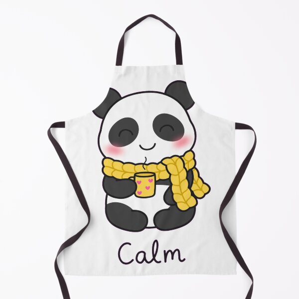 Item preview, Cute Panda Calm Cozy Kawaii Coffee designed and sold by cozymood2026.