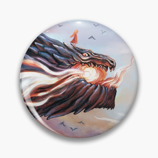 Item preview, Balerion the Black Dread – Dark Fantasy Dragon designed and sold by DanuskaArt.