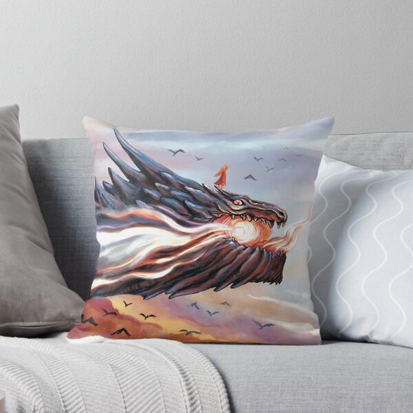 Item preview, Balerion the Black Dread – Dark Fantasy Dragon designed and sold by DanuskaArt.