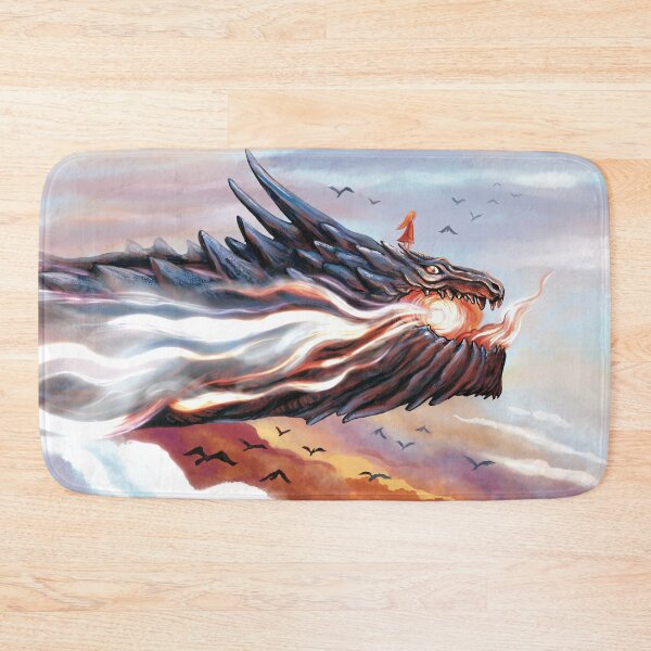 Item preview, Balerion the Black Dread – Dark Fantasy Dragon designed and sold by DanuskaArt.