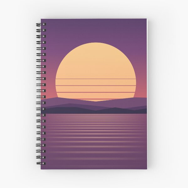 Item preview, Retro Sunset Over Water designed and sold by besiwashere.