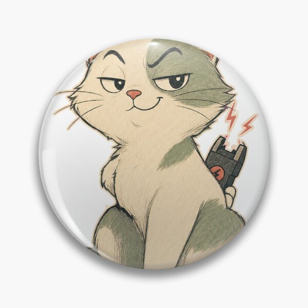 Item preview, Sneaky Cat With Taser Funny Sarcastic Quote T-Shirt Design designed and sold by KIDEnia.