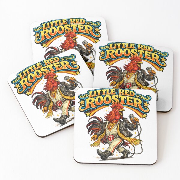 Item preview, The Rolling Stones Little Red Rooster Homage designed and sold by Bad-Decisions-Designs.