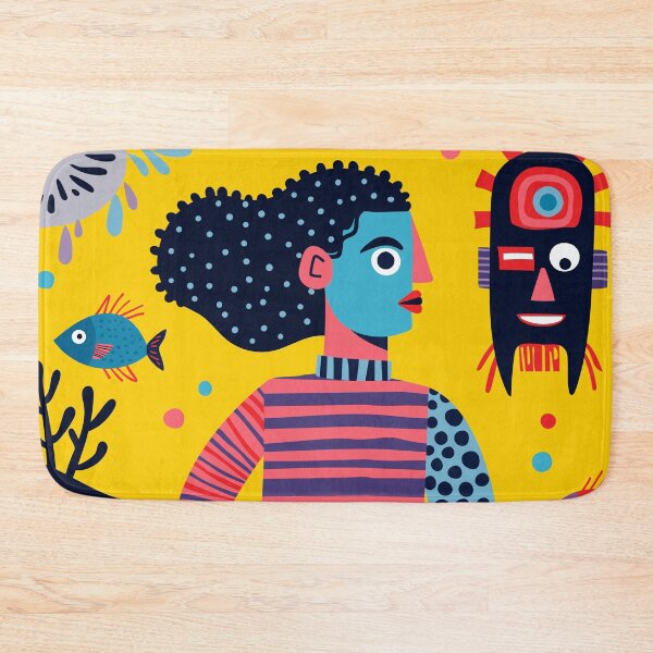 Item preview, Retro Pop Art Surfer designed and sold by Arubi-Art.