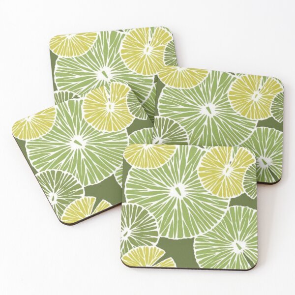 Item preview, Green Water Lily Pads Botanical Seamless Pattern designed and sold by LYAN-STORE.