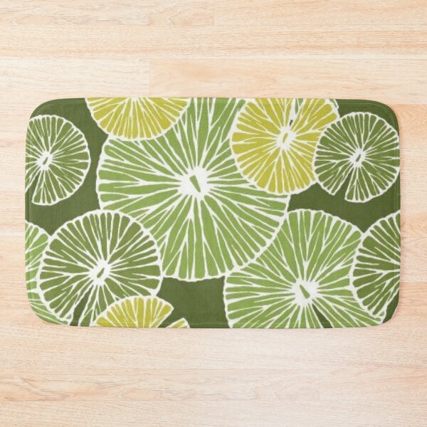 Item preview, Green Water Lily Pads Botanical Seamless Pattern designed and sold by LYAN-STORE.