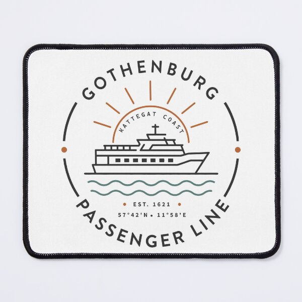 Item preview, Gothenburg Passenger Line European harbor series designed and sold by N72 Heritage.