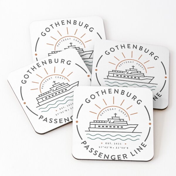 Item preview, Gothenburg Passenger Line European harbor series designed and sold by N72 Heritage.