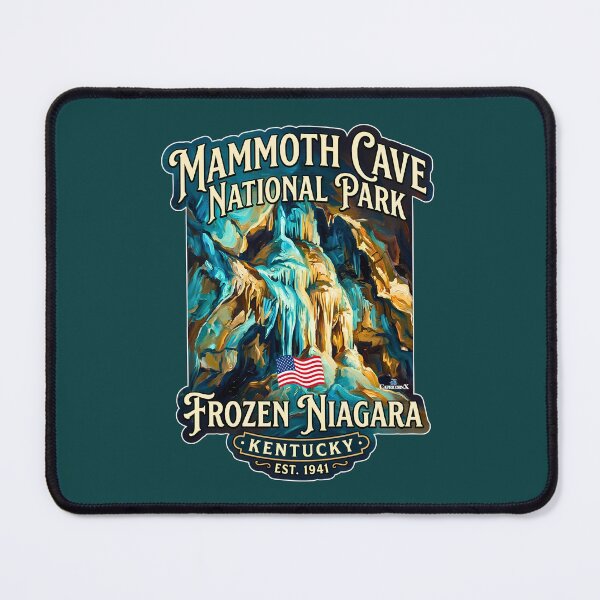 Item preview, Frozen Niagara Mammoth Cave Sticker designed and sold by EvergreenPark - Tee Studio.