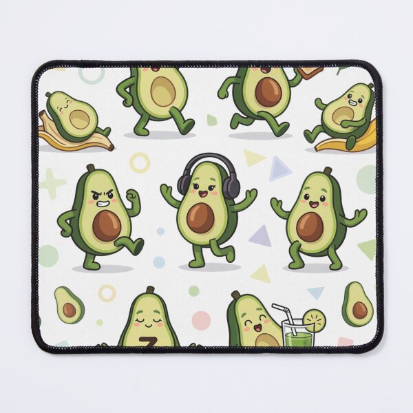 Item preview, Funny Avocado Seamless designed and sold by LenNo9881.