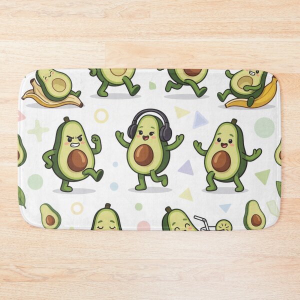 Item preview, Funny Avocado Seamless designed and sold by LenNo9881.